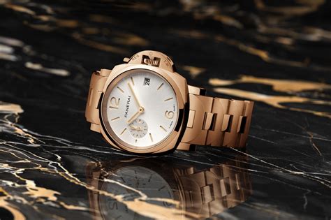 Panerai Introduce Their First Gold Bracelet with New Luminor 